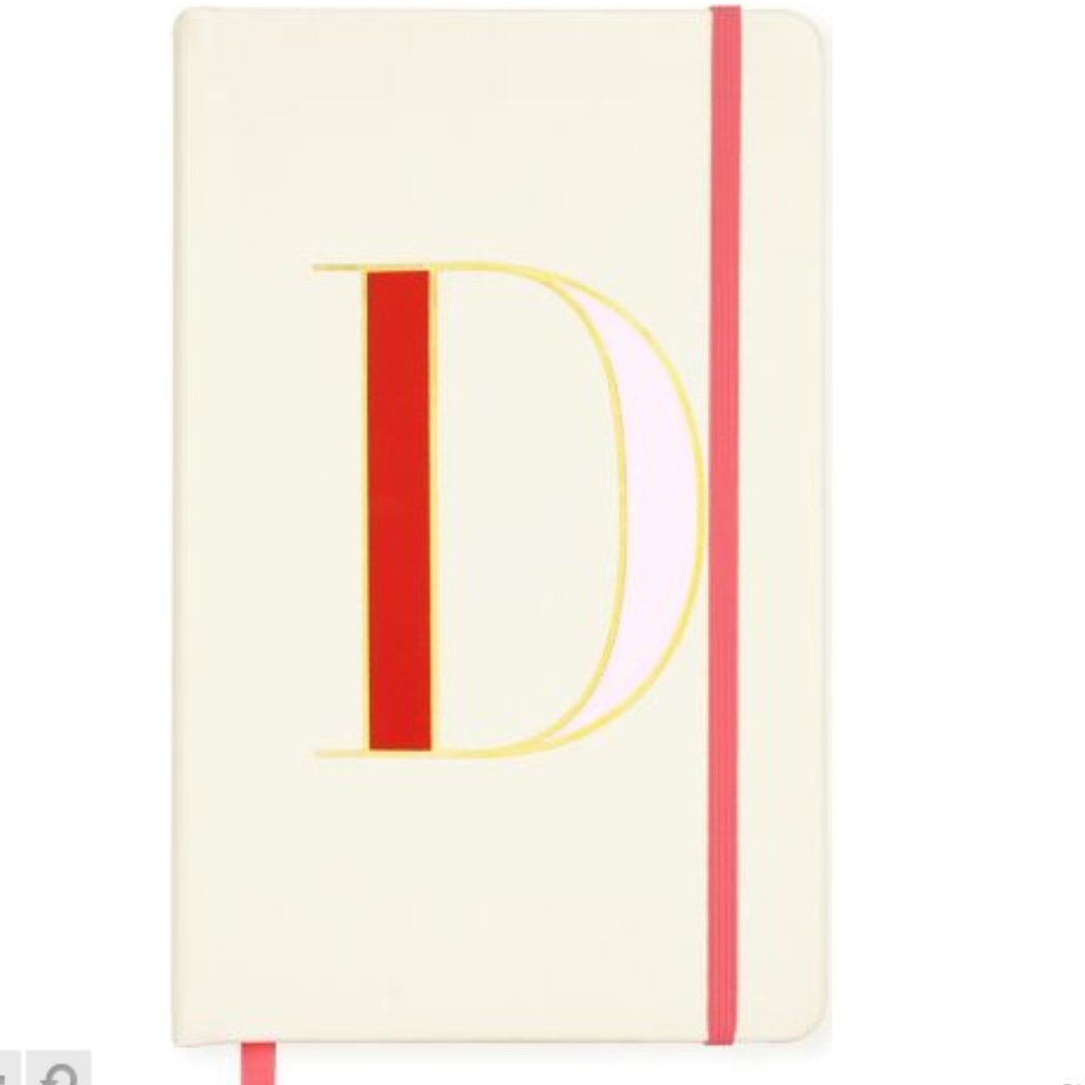 Kate Spade It's Personal Initial Notebook, D NWT